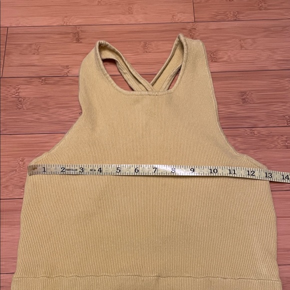 Free People Beach Coronado Maxi Dress Small Sleeveless Ribbed Crisscross Back - Picture 12 of 16